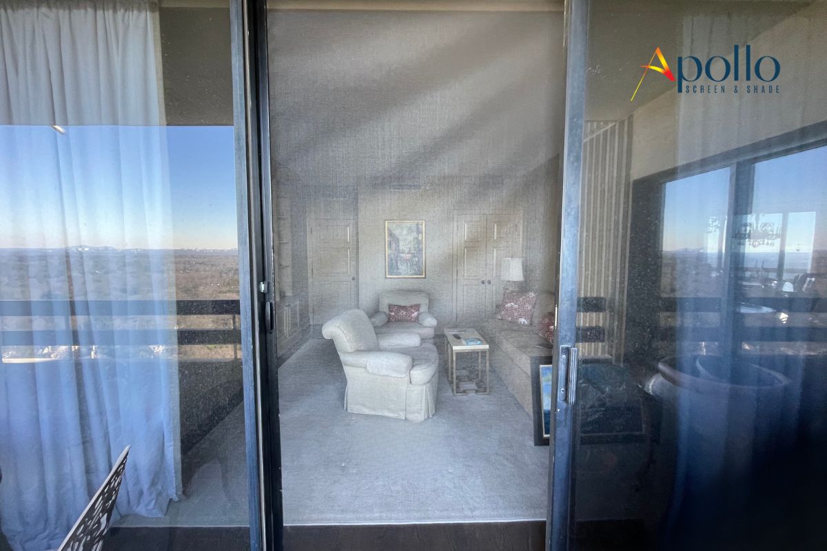 Apollo's Tall Retractable Door Outside View.